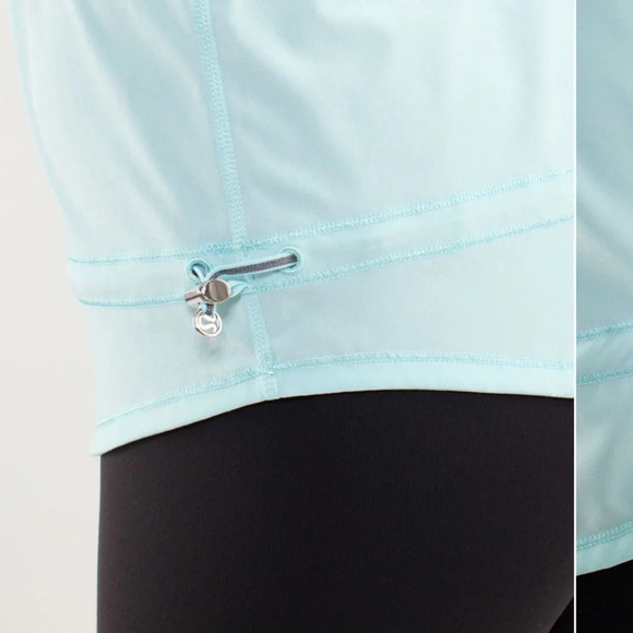 Lululemon Run Chase Me Tank Aquamarina - Size 4 - Picture 3 of 7